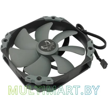 Вентилятор для корпуса Scythe Kaze Flex 140 Square RGB PWM (KF1425FD18SR-P)